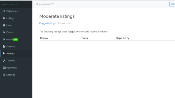 Moderate Listings screenshot 3