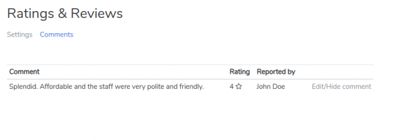 Ratings & Reviews screenshot 4